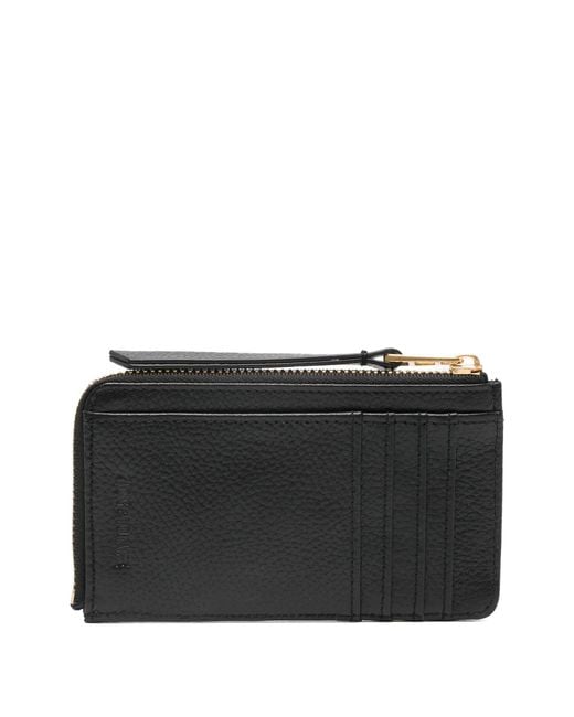 Zadig & Voltaire Black Zv Card Grained Leather