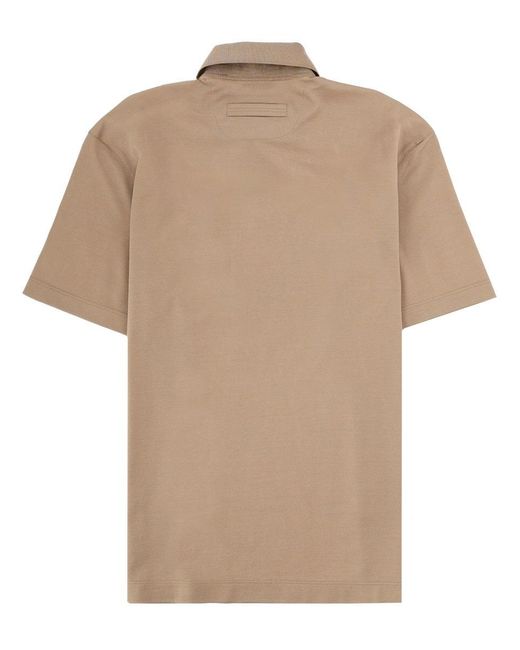 Zegna Natural Polo Regular Fit