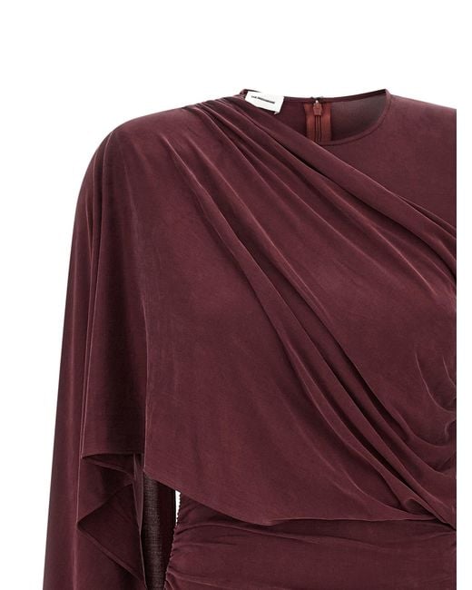 ANDAMANE Purple Das Andamane 'Xenia' Kleid
