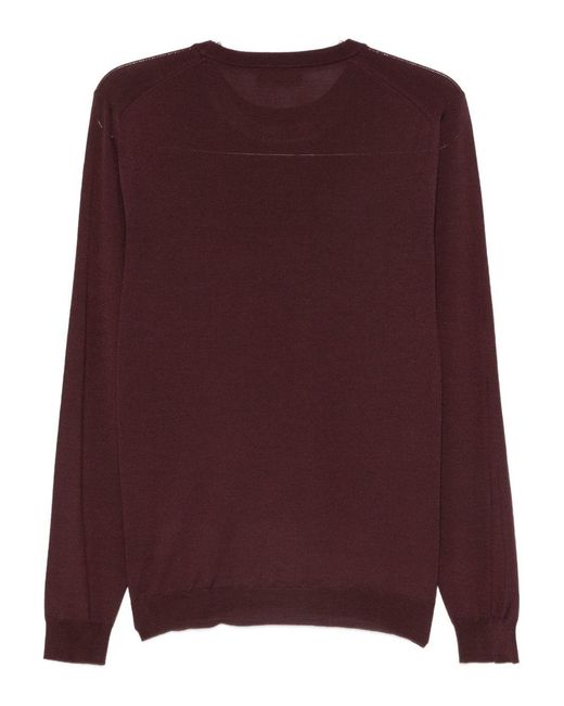 Zanone Purple Sweaters for men