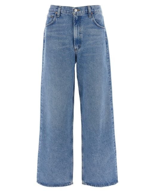 Agolde Blue Low Curve' Jeans
