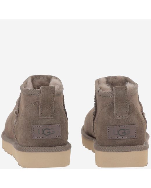 Ugg Brown Classic Ultra Mini Stiefeletten
