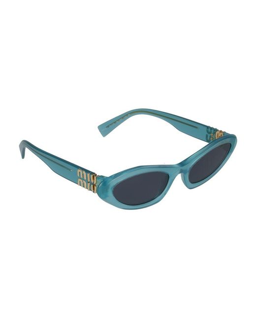 Gafas de sol 0 Mu 09 YS 19 L09 T Anise Opal /20 /140 Miu Miu de hombre de color Blue