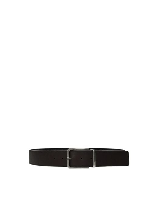 Bottega Veneta Black Belt Leather/Moro Head
