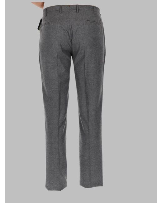 Incotex Gray Stylish Trousers For Fall 2025 for men