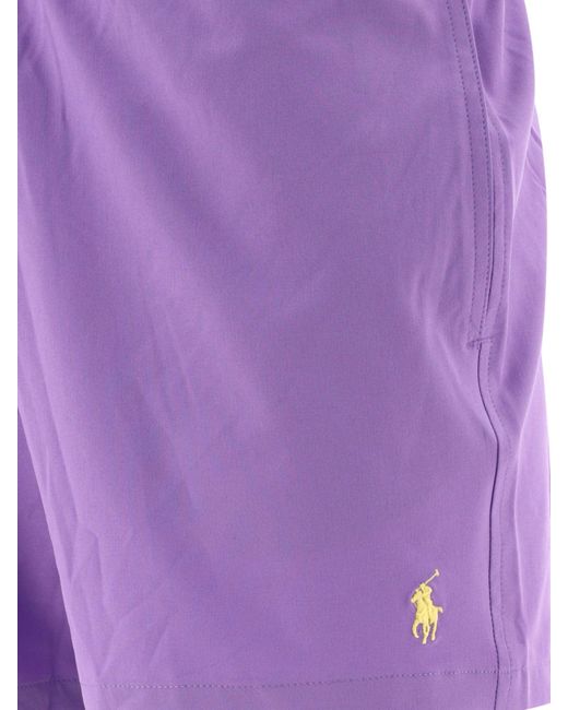 "poney" Trunks de natation Polo Ralph Lauren pour homme en coloris Purple