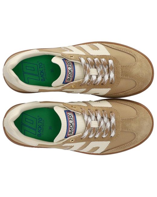 Back70 Brown Ghost Milk Croc Sneaker