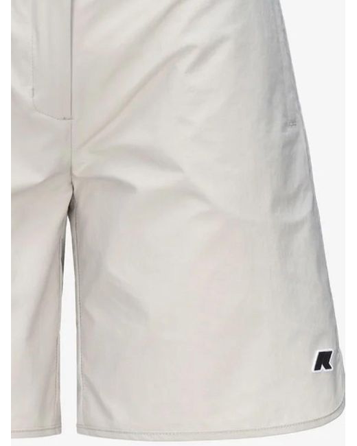 K-Way Hiky Shorts in het Black
