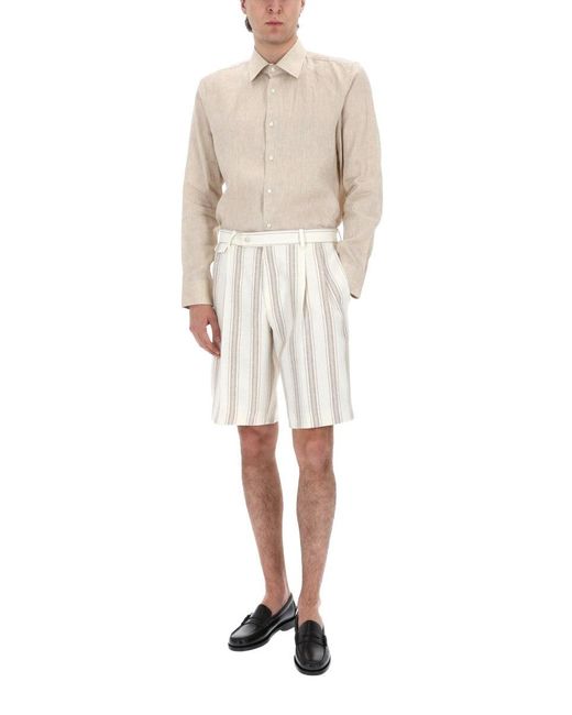 Boss Natural Linen Shirt