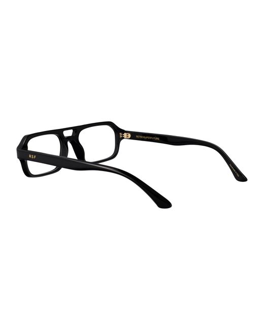 Retrosuperfuture Black Acetate Glasses