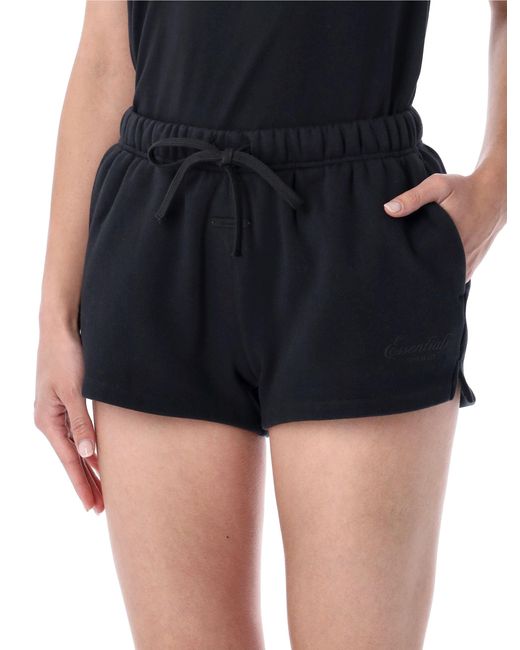Essentials x Fear Of God Black Vintage Mini Shorts For