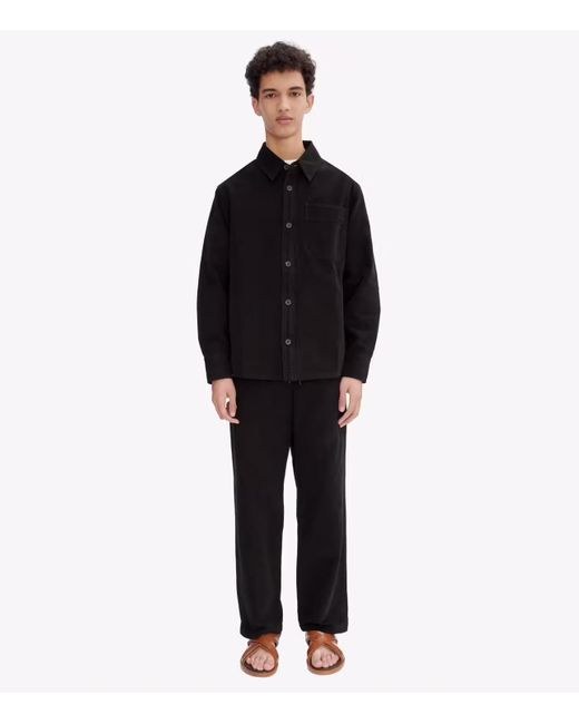 A.P.C. Shirts Zwart in het Black voor heren