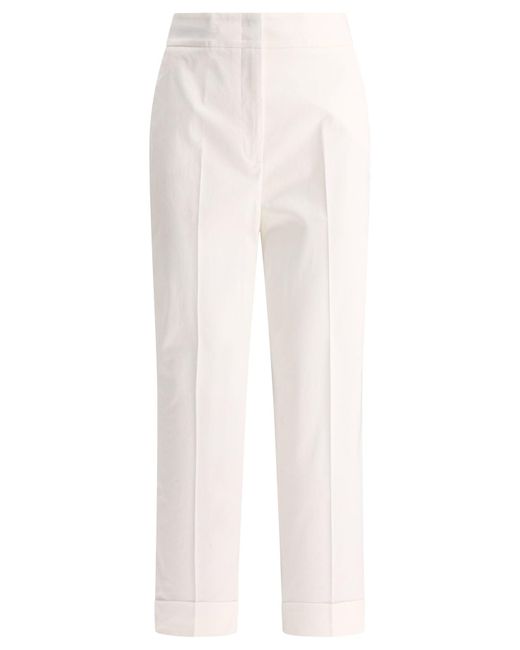 Apareció pantalones Peserico de color White