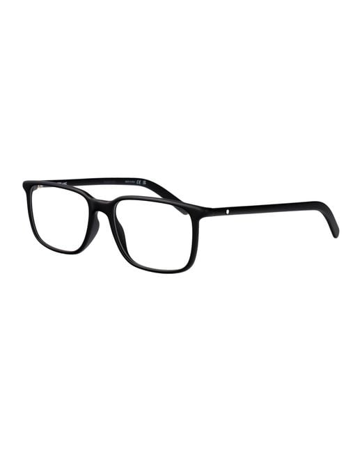 Montblanc Brown Transparent Acetate Glasses