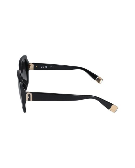 Furla Black Sunglasses Sfu707 /17/140 for men