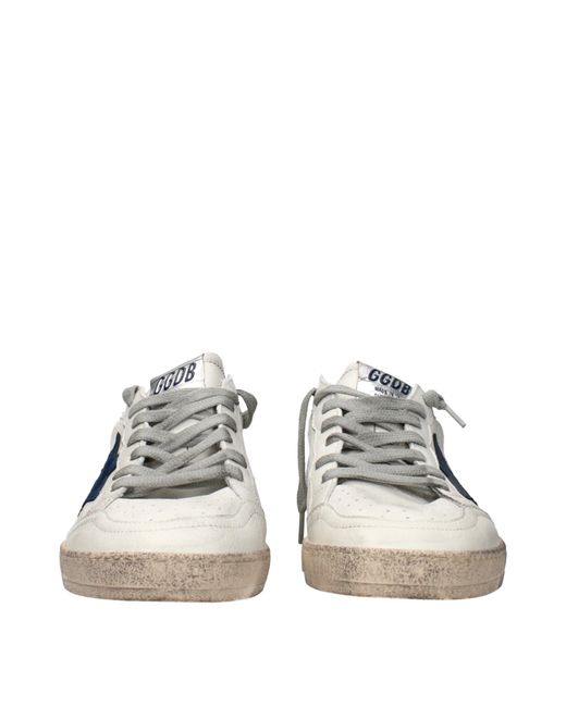 Golden Goose Deluxe Brand Blue Ball Star Sneakers/ Leather