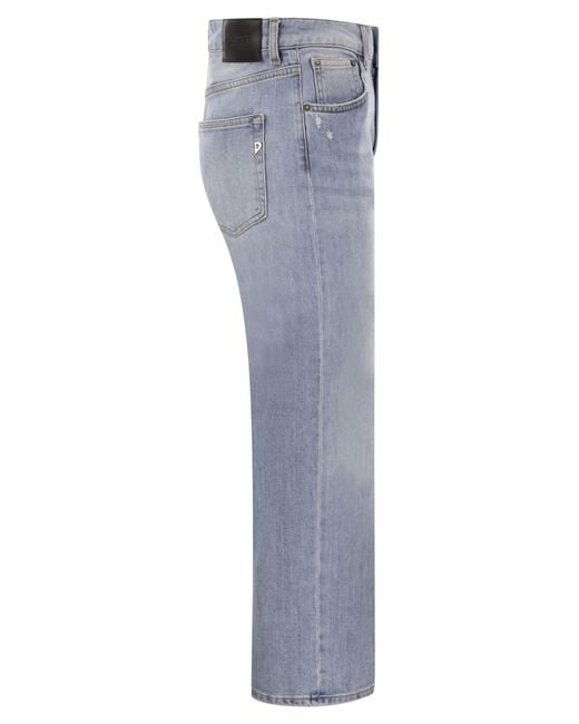 Tami jeans cinque tasche a gamba larga Dondup en coloris Blue