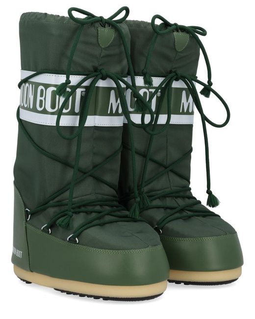 Moon Boot Green "Icon" Boot for men