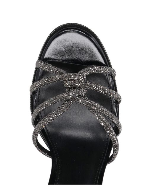 Steve Madden Black Sandals