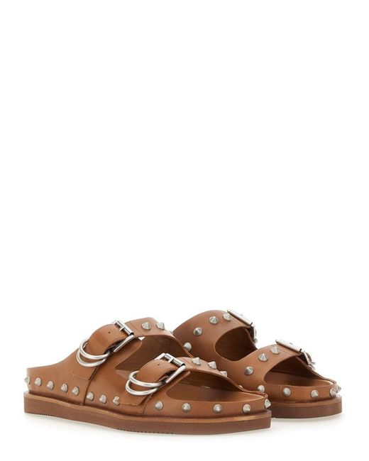 Ash Brown Urus" Sandals