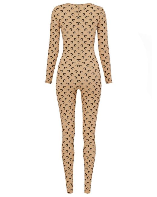 MARINE SERRE Natural "Moon" Suit