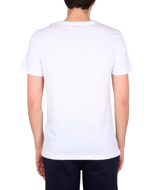 Ballantyne White Crewneck T-Shirt for men
