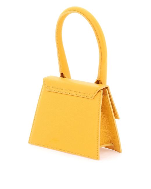 Le Chiquito Moyen Bag Jacquemus de color Yellow