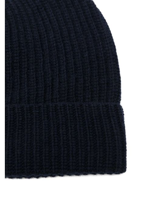 Seven Gauge Blue Beanie for men