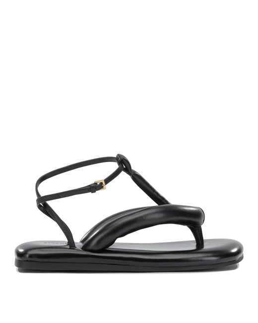 Givenchy Black "Boudoir" Low Sandals