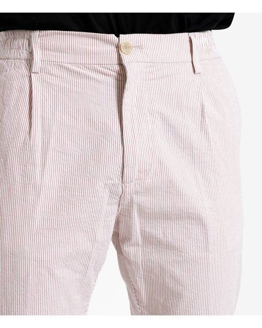 Cruna Broek Crème+pruim in het Pink