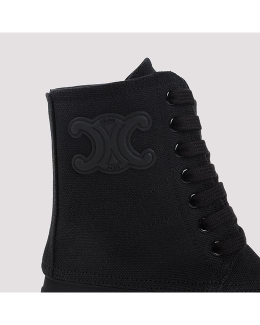 Céline Black Triomphe Boot