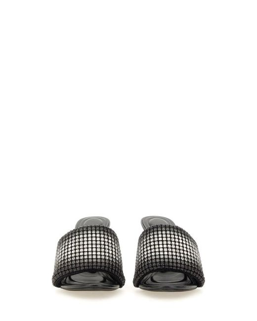 Alexander Wang White Sabot Heiress