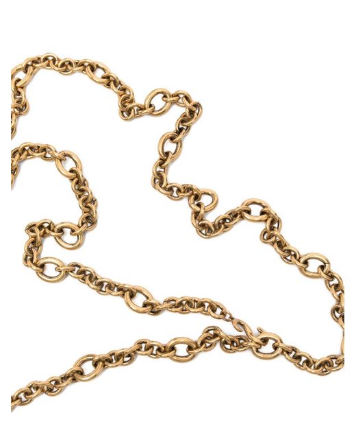 Saint Laurent Multicolor Cassandre Chain Belt