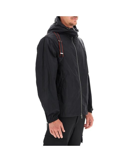 Alexander McQueen Kabelbaum Windbrecher in Black für Herren