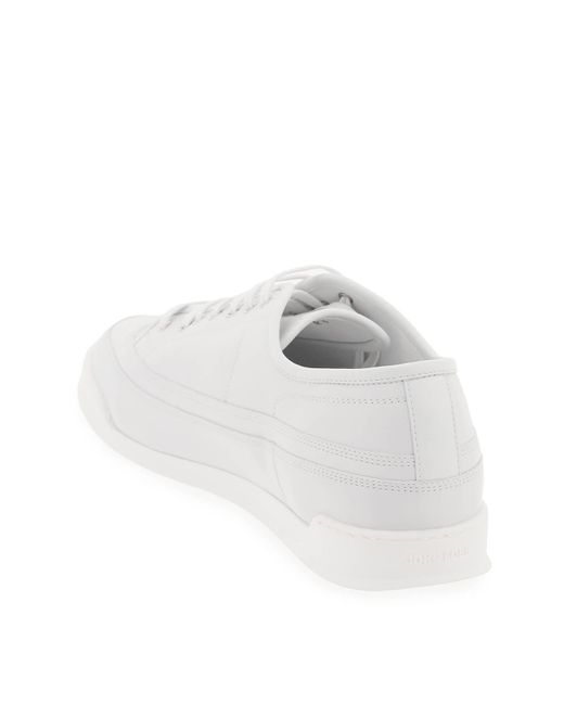 John Lobb Lederen Hof Sneakers In in het White voor heren