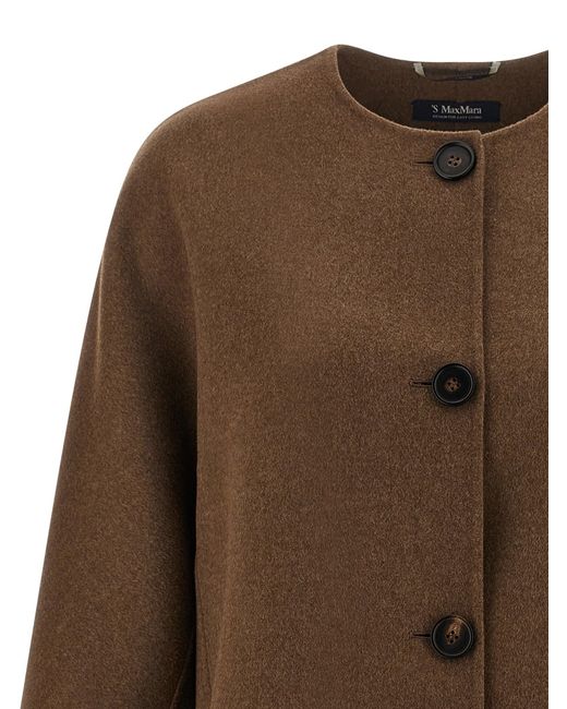 Max Mara 'kate' Jas in het Brown