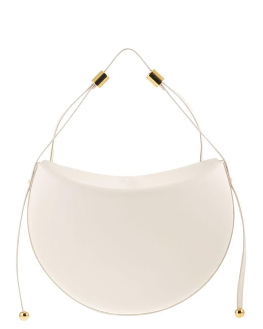 Furla White Moonstone Shoulder Bag M