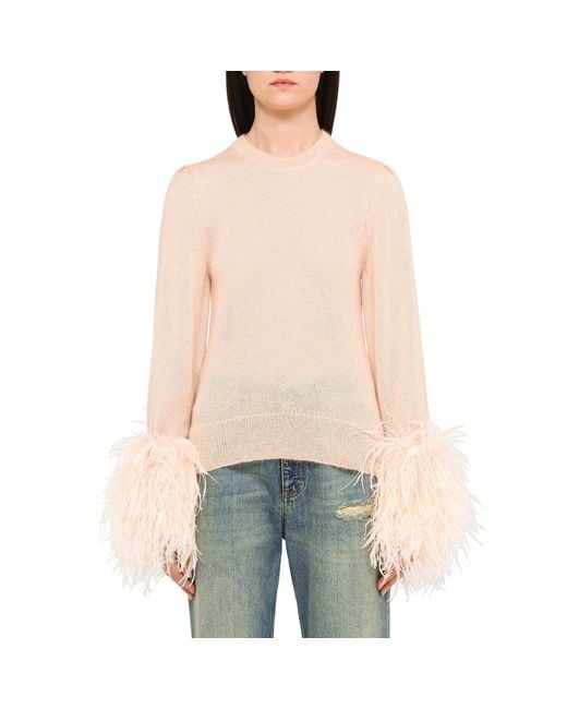 Gucci Natural Wollpullover