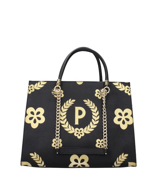 Pollini Black Shoulder Bags Pvc