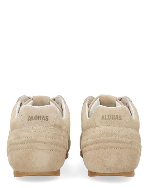Alohas Natural Suede Sneaker