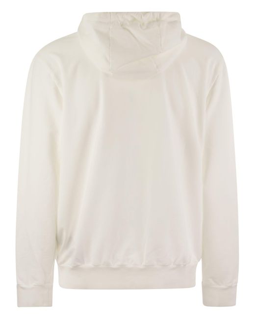 Premiata Premata Sweatshirt PR352230 mit Kapuze in White für Herren