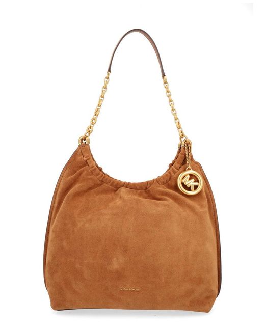 MICHAEL Michael Kors Brown Indie Mini Shoulder Bag