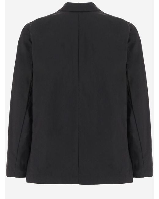 And Wander Black Nylon Jacket