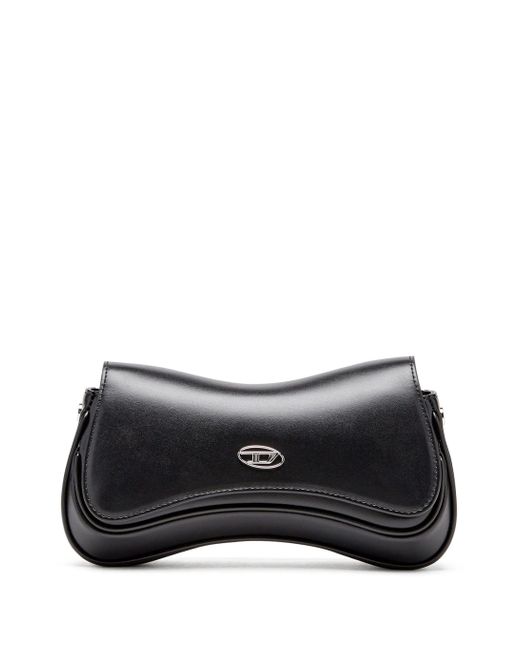 DIESEL Black Play Clutch Bags