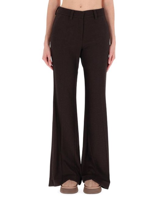 Alysi Black Flannel Pants