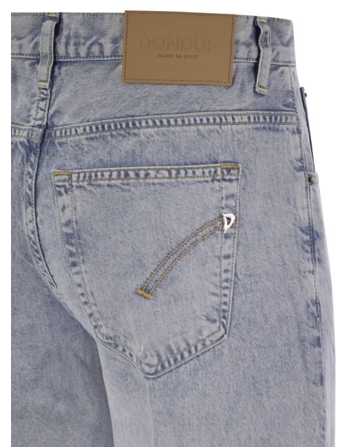 Dondup Gray Jacklyn Wide Leg Jeans