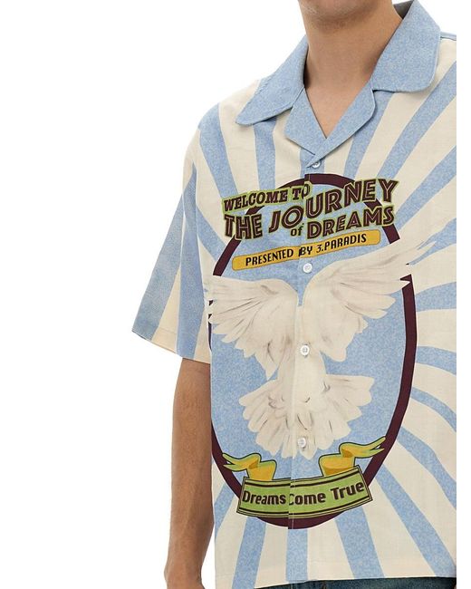 3.PARADIS Blue "Journey Of Dreams" Shirt