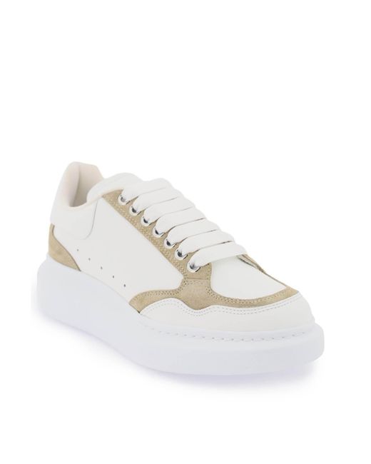 Alexander McQueen White 'Larry' Sneakers