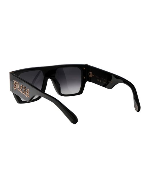 Philipp Plein Black Sunglasses for men