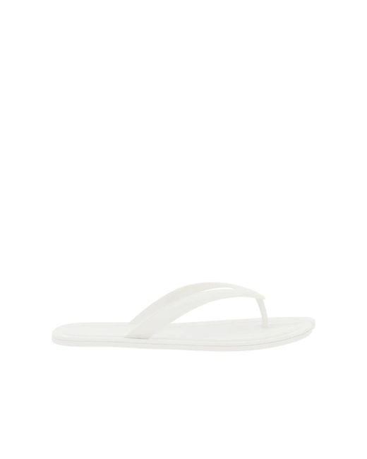 Maison Margiela White Tabi Flip Flop Sandals for men